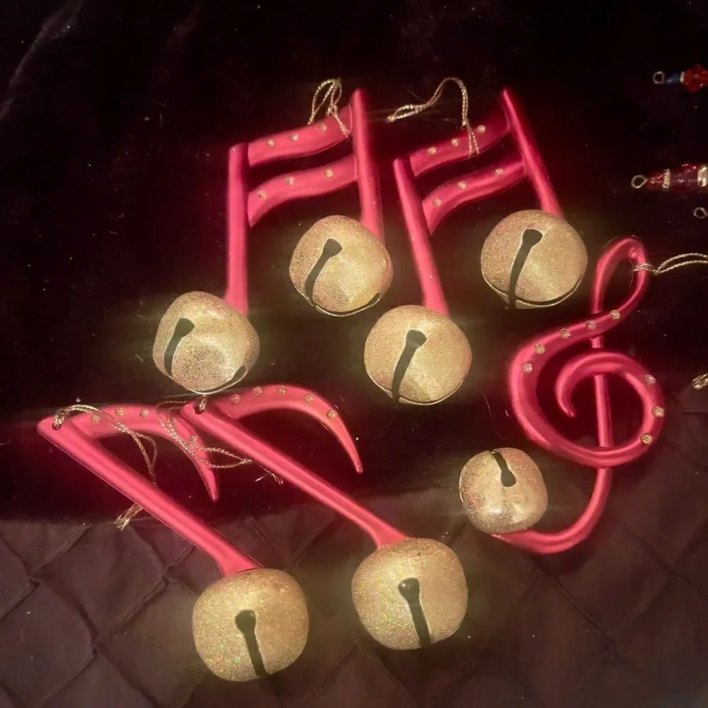 Musical Note Ornament Set!